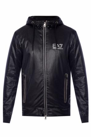 Hooded jacket with logo, zdjęcie 1 Hooded jacket with logo od EA7 Emporio Armani